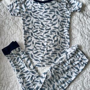 Burts bees Kids Whale Print Pajamas